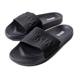 Papuci negri Big Star LL274A158 negru Papuci negri Big Star LL274A158 negru