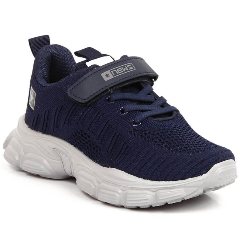 Pantofi sport pe platforma News Jr EVE395 bleumarin
