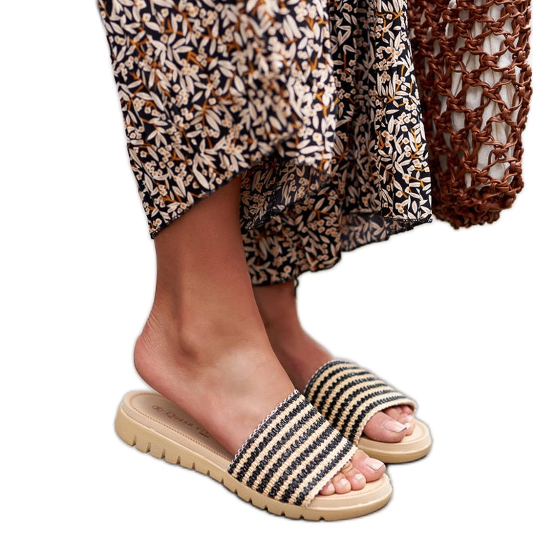 Sandale Capovalle țesute negre negru