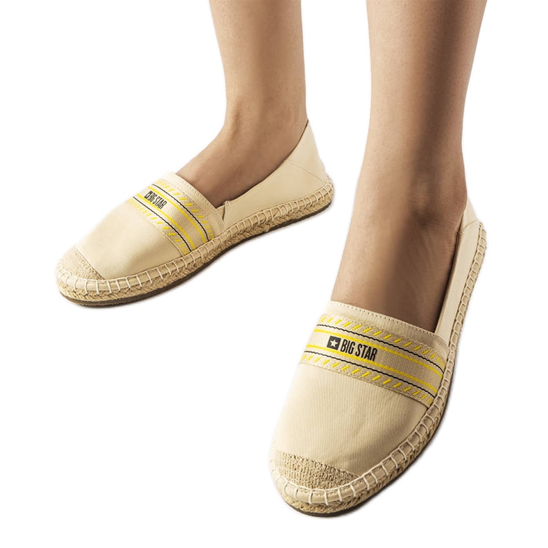 Espadrile Beige Big Star LL274895 bej
