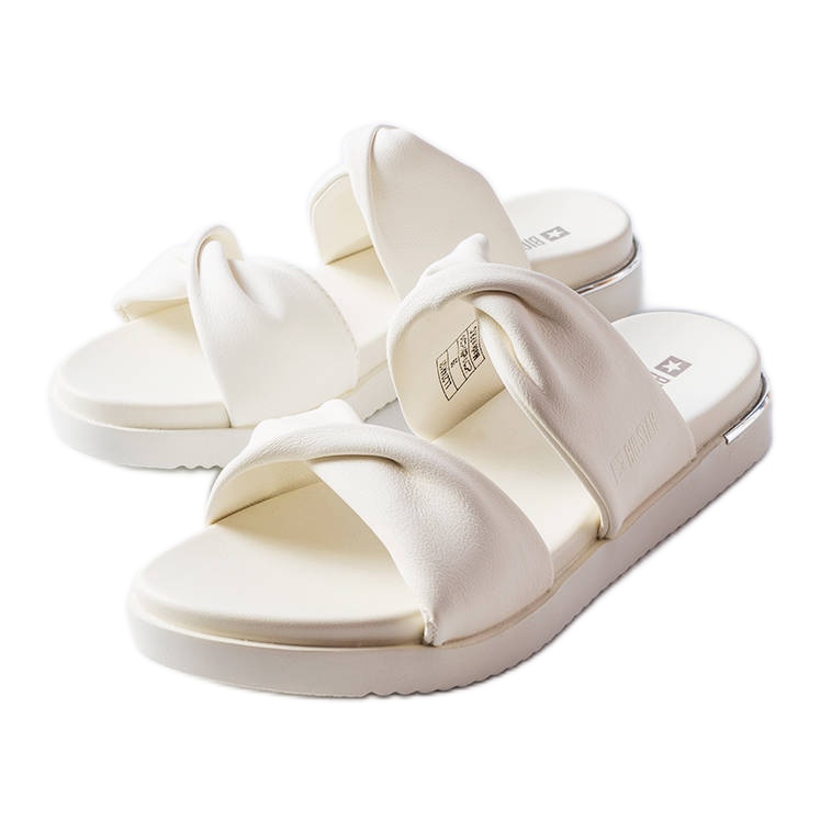 Papuci albi Big Star LL274A121