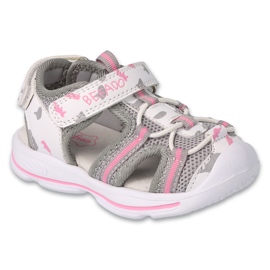 Pantofi copii Befado gri 170P076 alb