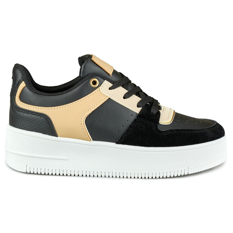 Pantofi sport negri de damă la modă negru