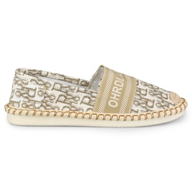 Pantofi slip-on de dama bej