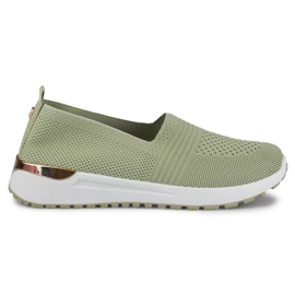 Pantofi casual de dama comozi, flexibili verde Pantofi casual de dama comozi, flexibili verde