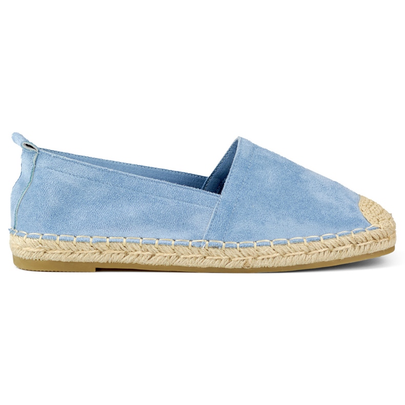 Espadrile albastre clasice de damă albastru