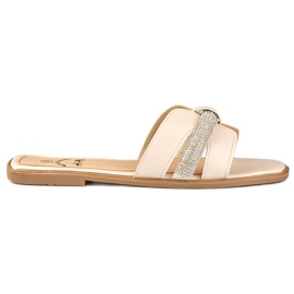 Clase bej pentru dama cu paiete