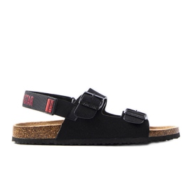 Sandale negre Big Star LL174208 negru Sandale negre Big Star LL174208 negru