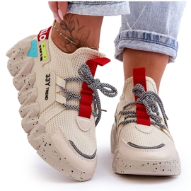 PS1 Pantofi sport la modă Beige Evolution bej PS1 Pantofi sport la modă Beige Evolution bej