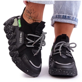 PS1 Pantofi de sport negri Evolution Fashion negru PS1 Pantofi de sport negri Evolution Fashion negru