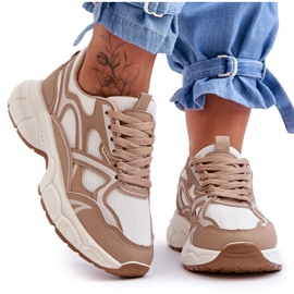 FG2 Pantofi sport dama Bej Contiro