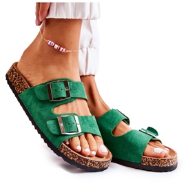 Bellucci Slip-on de damă, verde, Misandei Bellucci Slip-on de damă, verde, Misandei