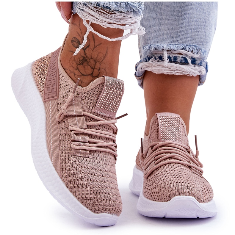 PM1 Pantofi sport slip-on pentru damă, roz Hold Me!