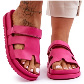 Sandale Clasice Dama Fuchsia Molie roz
