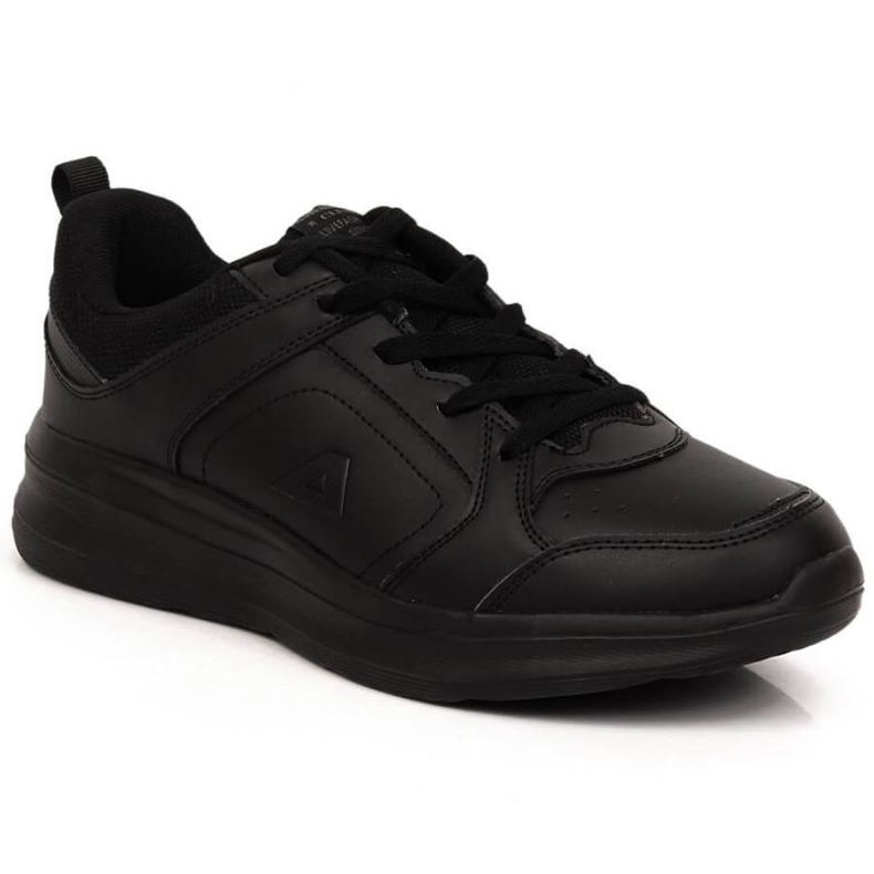 Pantofi sport American Club M AM923 din piele neagra negru