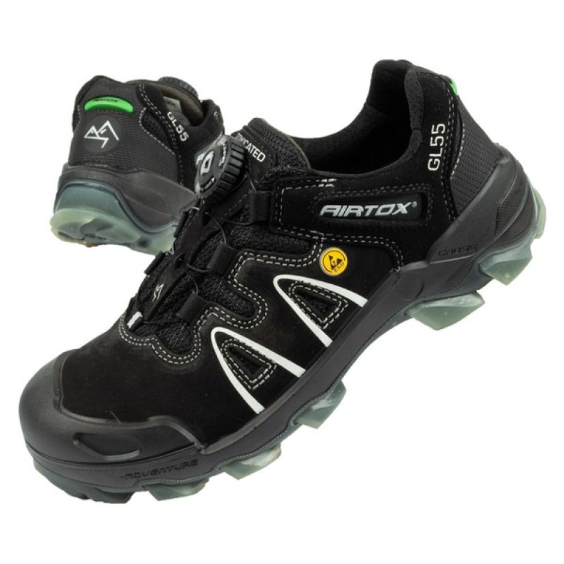 Pantofi de lucru Airtox Techfiber S3 Src Esd GL553CA negru
