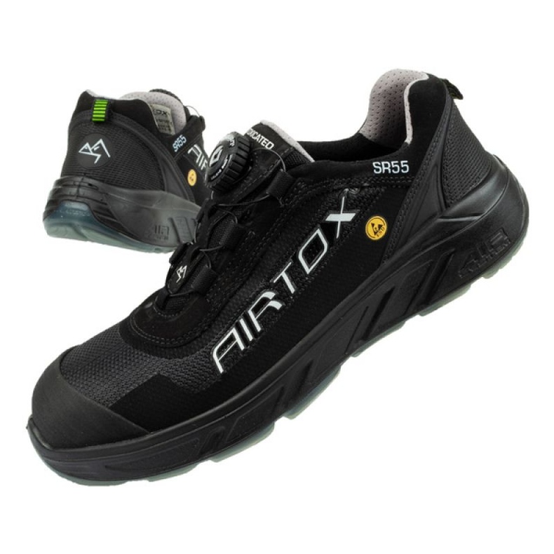 Pantofi de lucru Airtox Techfiber S1-P Src Esd SR551CA negru