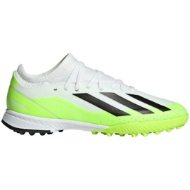 Pantofi de fotbal Adidas X Crazyfast.3 Tf Jr IE1568 alb alb