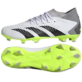 Pantofi Adidas Predator Accuracy.3 Fg M GZ0024 alb alb