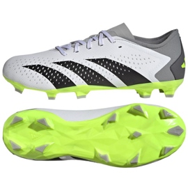 Pantofi Adidas Predator Accuracy.3 L Fg M GZ0014 alb alb