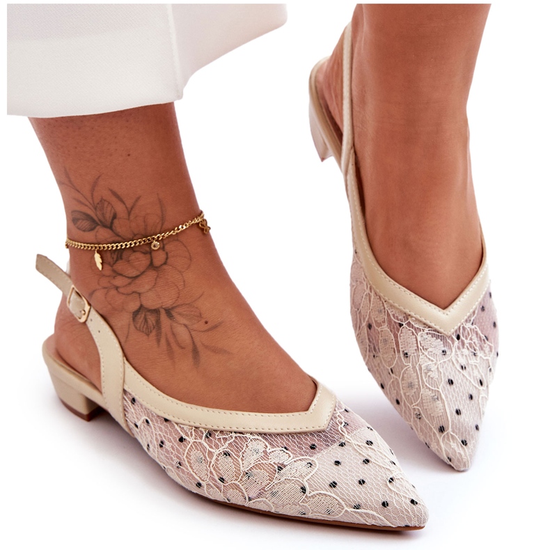 PG1 Balerini de damă bej Adore