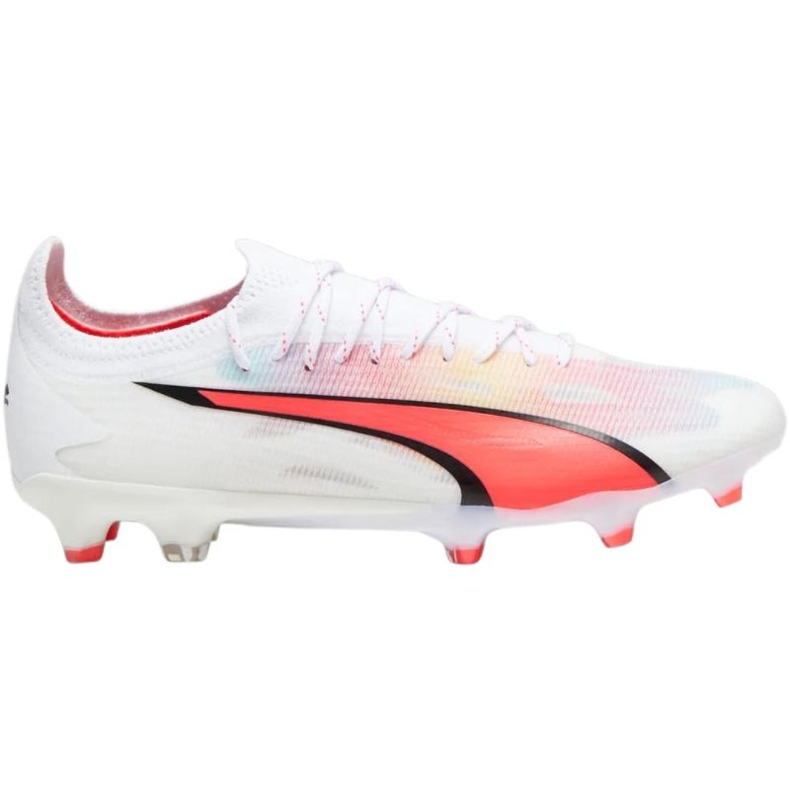 Pantofi de fotbal Puma Ultra Ultimate FG/AG M 107311 01 alb alb