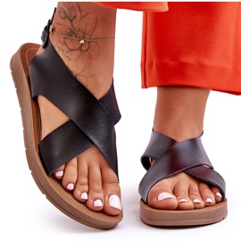 PG1 Sandale Clasice Ușoare Damă Negre Lenny negru PG1 Sandale Clasice Ușoare Damă Negre Lenny negru