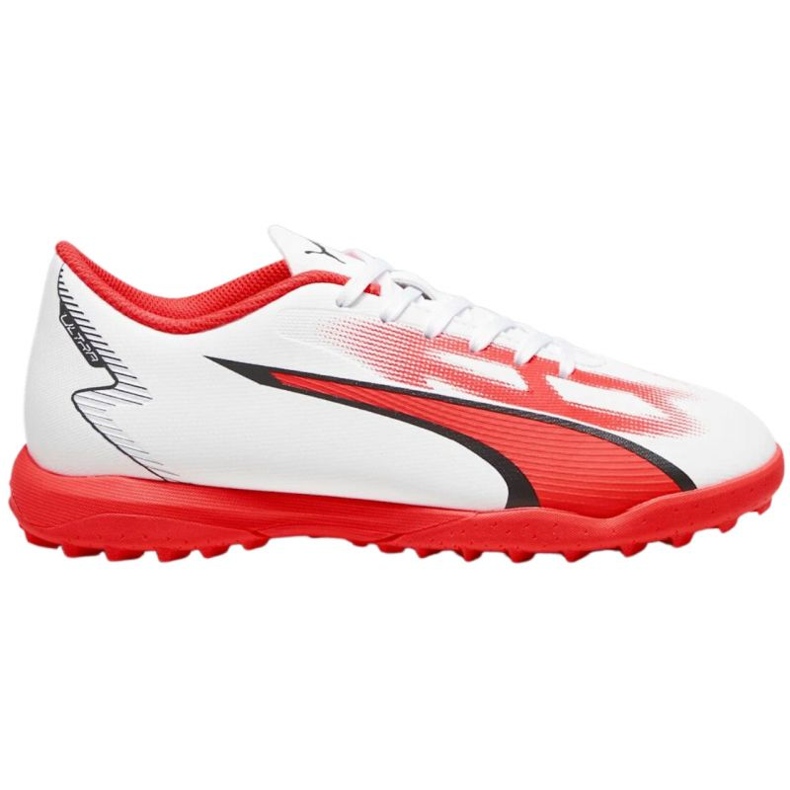 Pantofi de fotbal Puma Ultra Play Tt 107533 01 alb alb