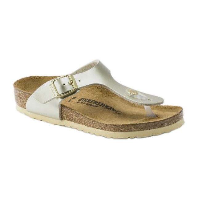 Papuci Birkenstock Gizeh Bs Jr 1015592 galben