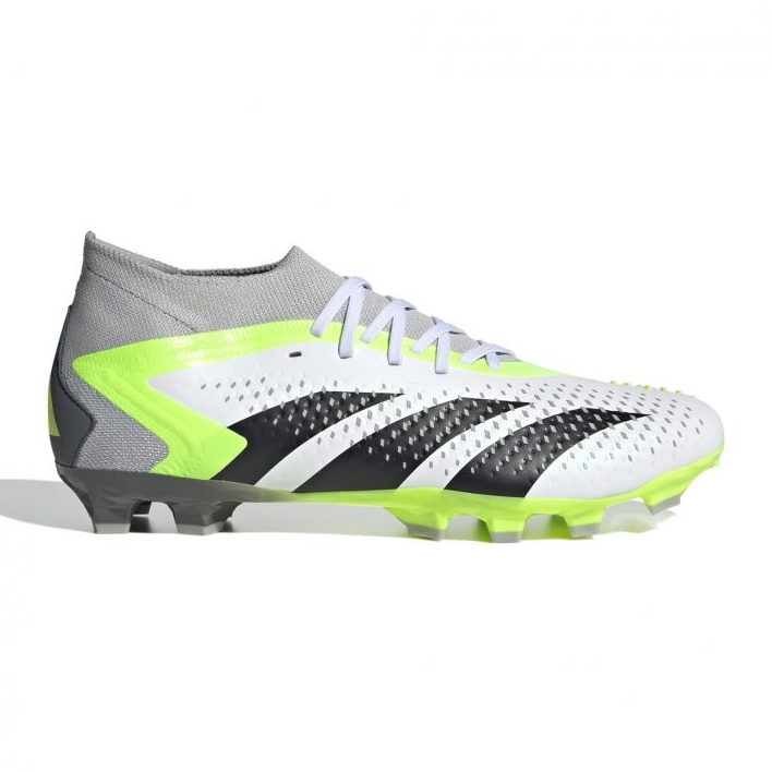 Pantofi de fotbal Adidas Predator Accuracy.2 Mg M IE9486 alb, gri alb