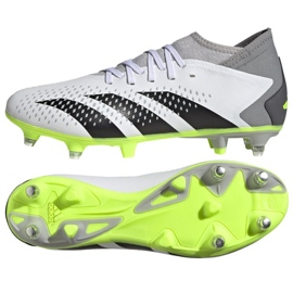 Pantofi de fotbal Adidas Predator Accuracy.3 Sg IE9492 alb alb