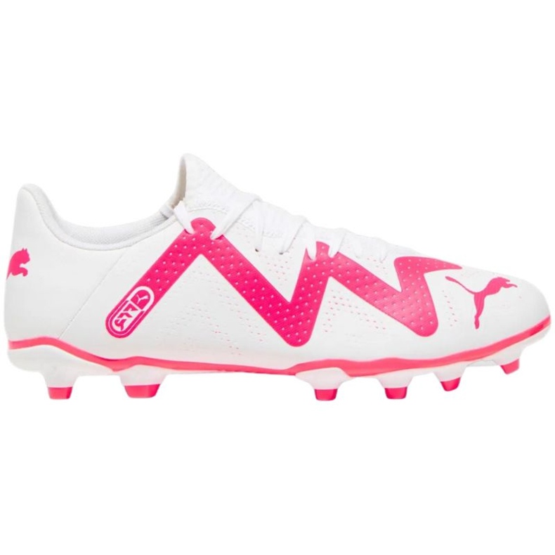 Pantofi de fotbal Puma Future Play FG/AG M 107377 01 alb