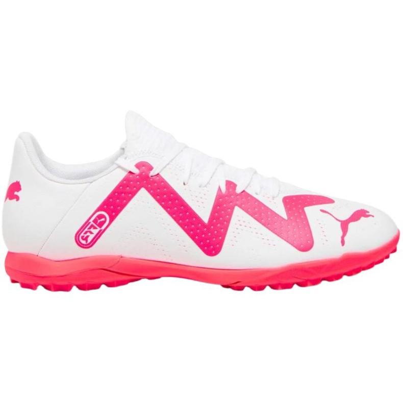 Pantofi de fotbal Puma Future Play Tt M 107381 01 alb alb