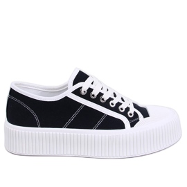 Adidasi de dama pe platforma Dors Black negru