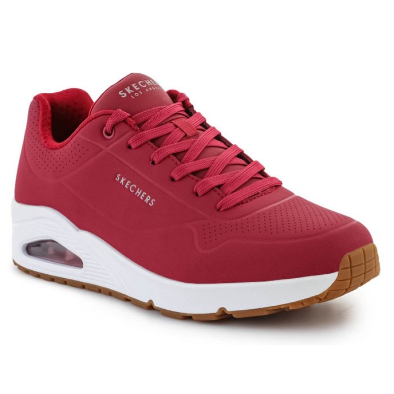 Pantofi Skechers Uno Stand On Air M 52458-DKRD roșu