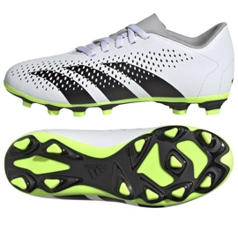 Pantofi adidas Predator Accuracy.4 FxG Jr IE9434 alb alb