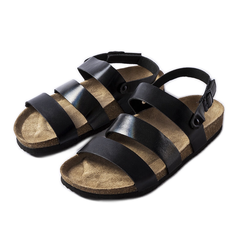 Sandale din plută neagră de la Lee Cooper negru