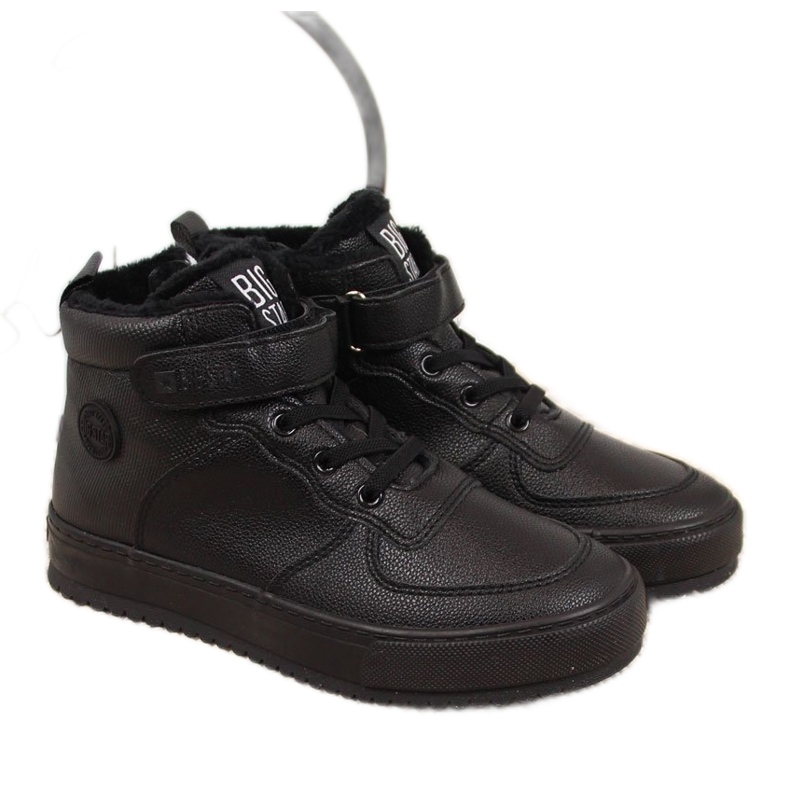 Tenisi copii izolați negri Big Star GG374040 negru