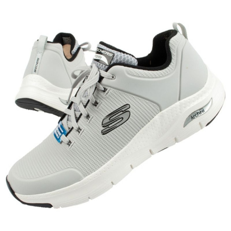 Pantofi sport Skechers Arch Fit M 232200-LGBK gri Pantofi sport Skechers Arch Fit M 232200-LGBK gri
