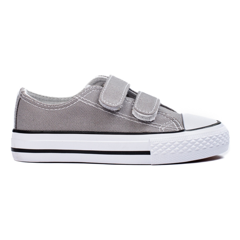Tenisi copii Shelovet gri cu velcro Tenisi copii Shelovet gri cu velcro