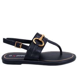 Flip-flops Flaim Black negru