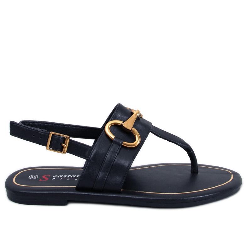 Flip-flops Flaim Black negru