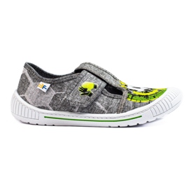 SHELOVET Papuci gri pentru o minge de baiat 3F multicolor