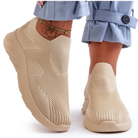 PG1 Pantofi Sport Slip-on dama Bej Claris