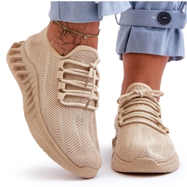 PG1 Pantofi de damă din material textil, bej Venett