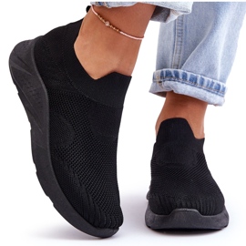 PG1 Pantofi Sport Slip-on de damă, negri Claris negru PG1 Pantofi Sport Slip-on de damă, negri Claris negru
