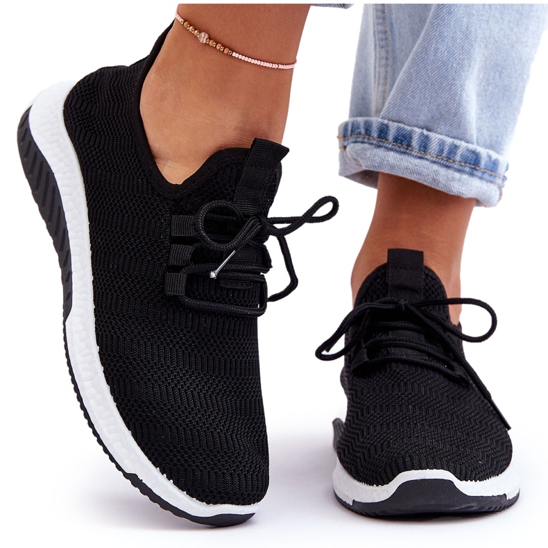 PG1 Pantofi clasici din stofă cu slip-on Negru Gusto