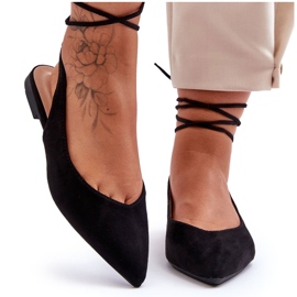 PG1 Balerini din piele intoarsa pentru dama negri Lilly Ann negru PG1 Balerini din piele intoarsa pentru dama negri Lilly Ann negru