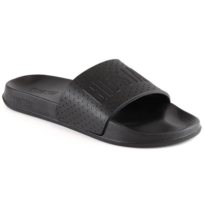 Papuci pentru tineret din spuma negru deschis Big Star MM274712