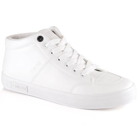 Pantofi sport Big Star M INT1895A alb izolați la glezne Pantofi sport Big Star M INT1895A alb izolați la glezne
